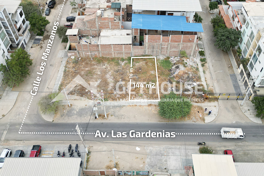 SE VENDE TERRENO EN AVENIDA PRINCIPAL 144 M2 | URB. SANTA MARIA DEL PINAR